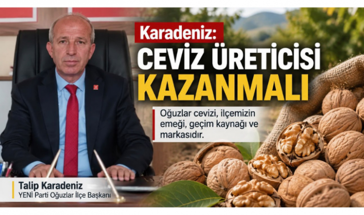 Başkan Karadeniz: Ceviz Üreticisi Kazanmalı - GÜNDEM - İnternetin Ajansı