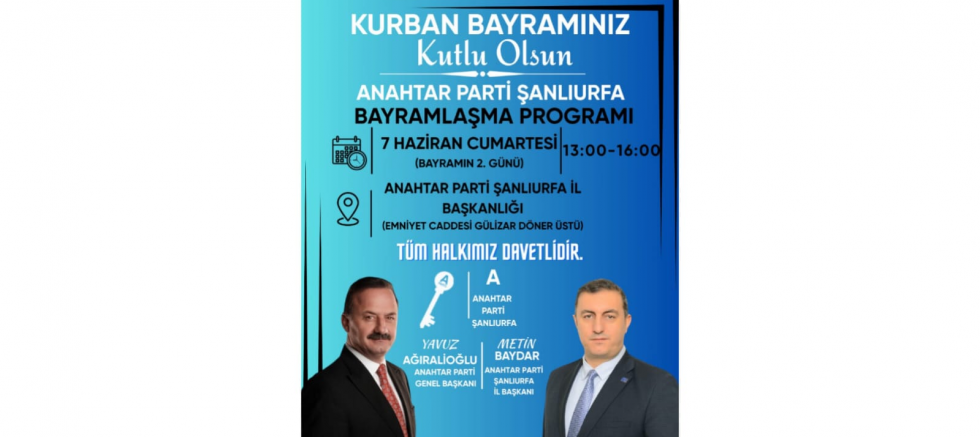 METİN BAYDAR: “BAYRAMIN 2. GÜNÜNDE HALKIMIZLA BULUŞUYORUZ” - GÜNDEM - İnternetin Ajansı